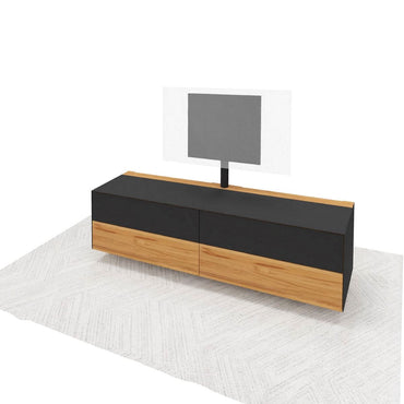 TV-Bord Home Entertainment - Kernbuche, B 160 cm
