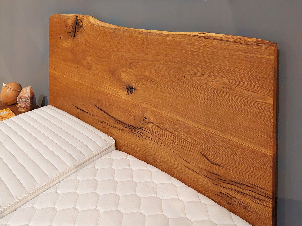 Bett Milan, Wildeiche 160/200 cm - Reduziertes Einzelstück