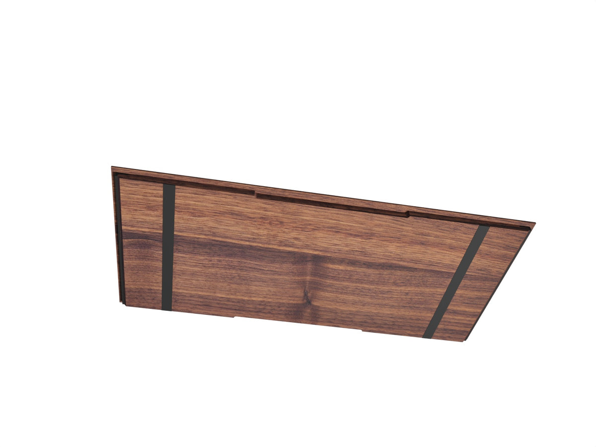 Einzelelement Nussbaum - "real Wood on Top"