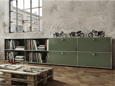 USM Haller - Sideboard mit Regal für den großen Auftritt