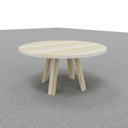 Tisch Bardo - D 100 cm, Eiche Premium