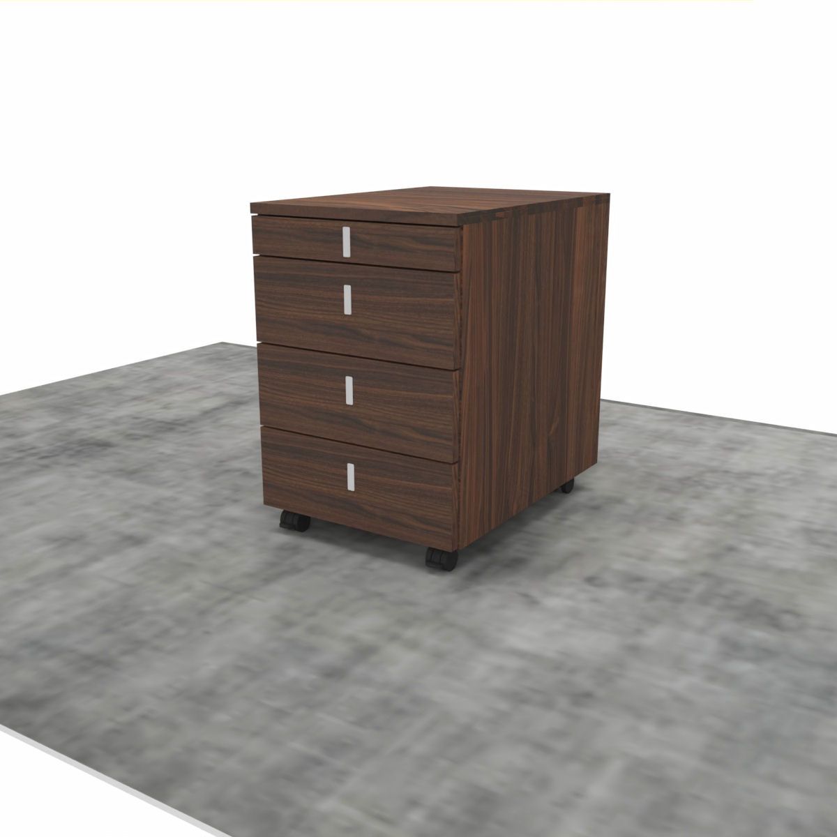 Schreibtisch-Container Cubus - Team 7