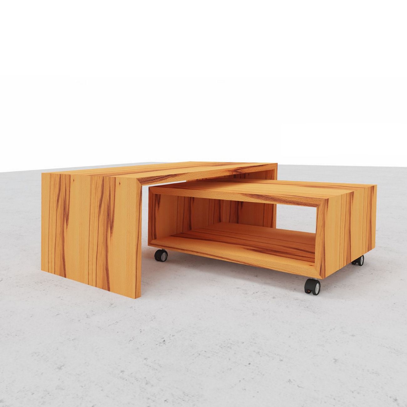 Couchtisch Duo - Eiche