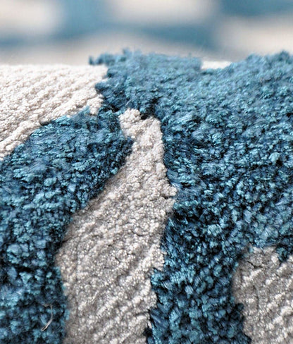 Teppich "Pakpa" - 140/190 cm, Dunkelgrau/Naturweiß