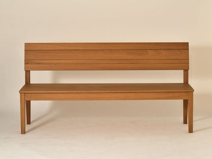 Bank Eduard, Eiche, Länge 180 cm