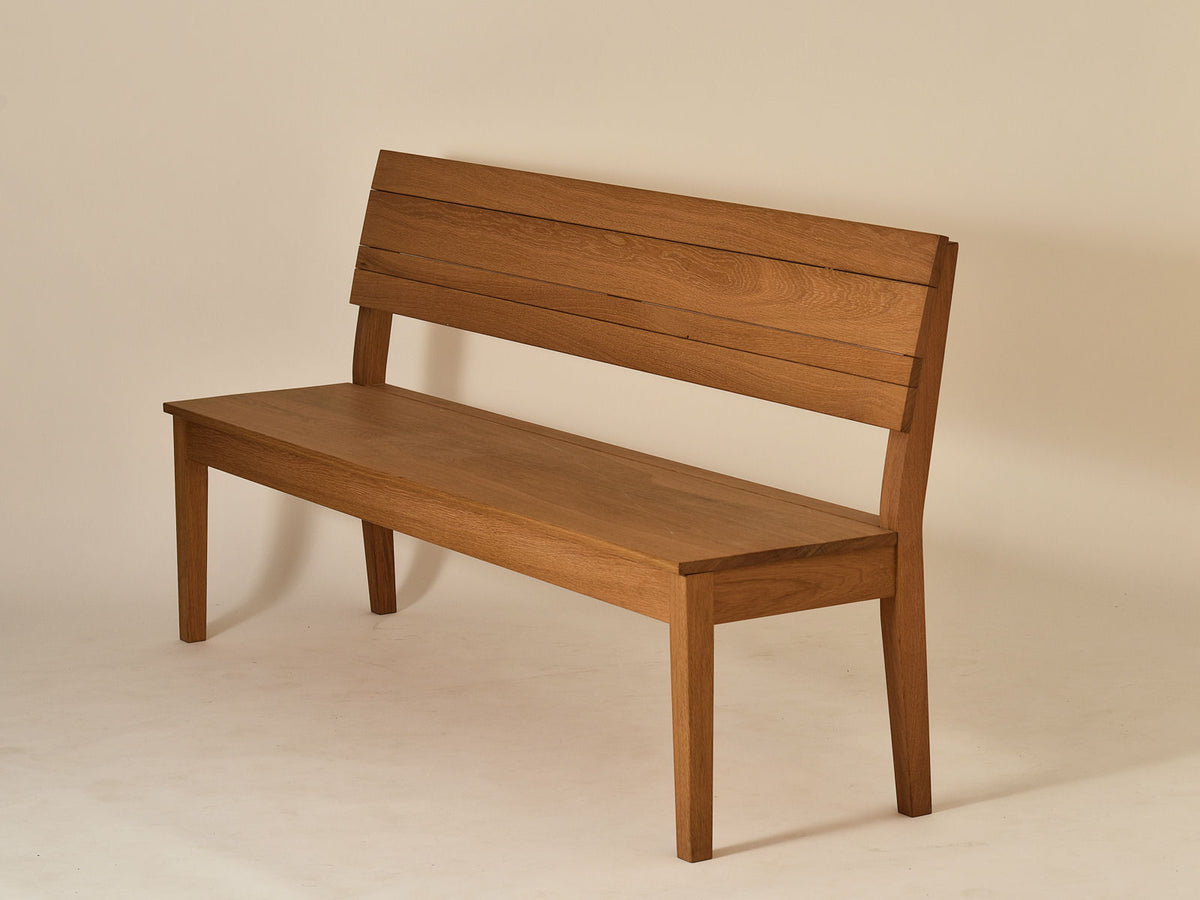 Bank Eduard, Eiche, Länge 180 cm
