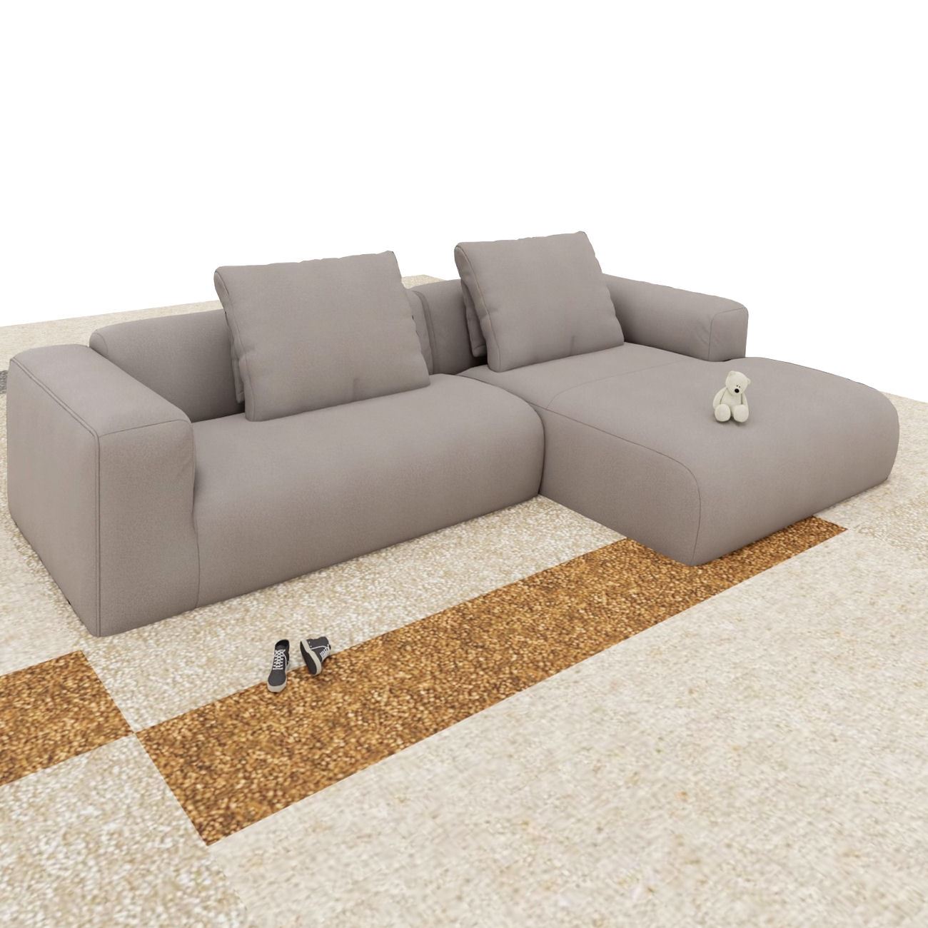 Freistil 187/Rolf Benz - Loungesofa