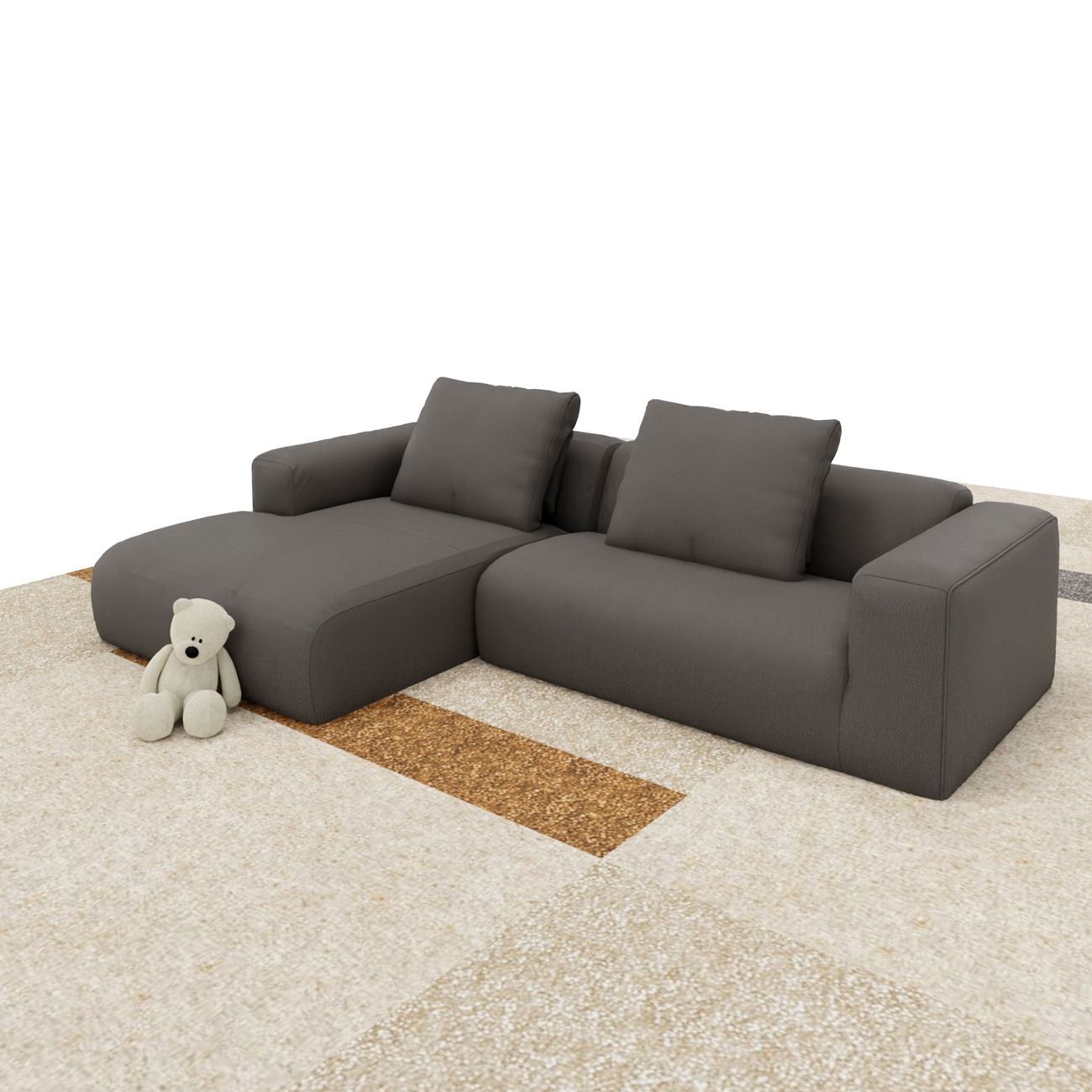 Freistil 187/Rolf Benz - Loungesofa