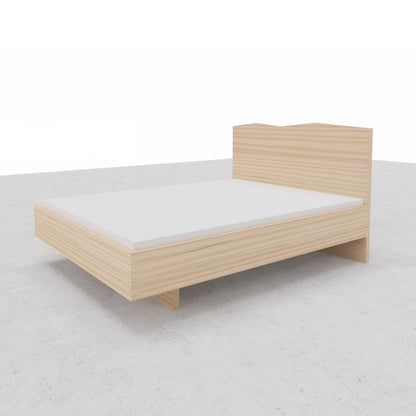 Bett Milan - am. Nussbaum, 120/200 cm