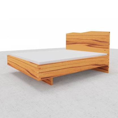 Bett Milan - am. Nussbaum, 120/200 cm