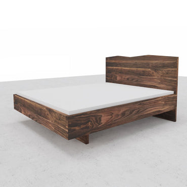 Bett Milan - am. Nussbaum, 120/200 cm