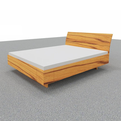 Bett Nui - am. Nussbaum, 100/200 cm
