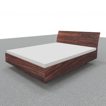 Bett Nui - am. Nussbaum, 100/200 cm