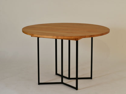 Tisch Orbis, Kernbuche, D 120 cm - Einzelstück im Preis gesenkt
