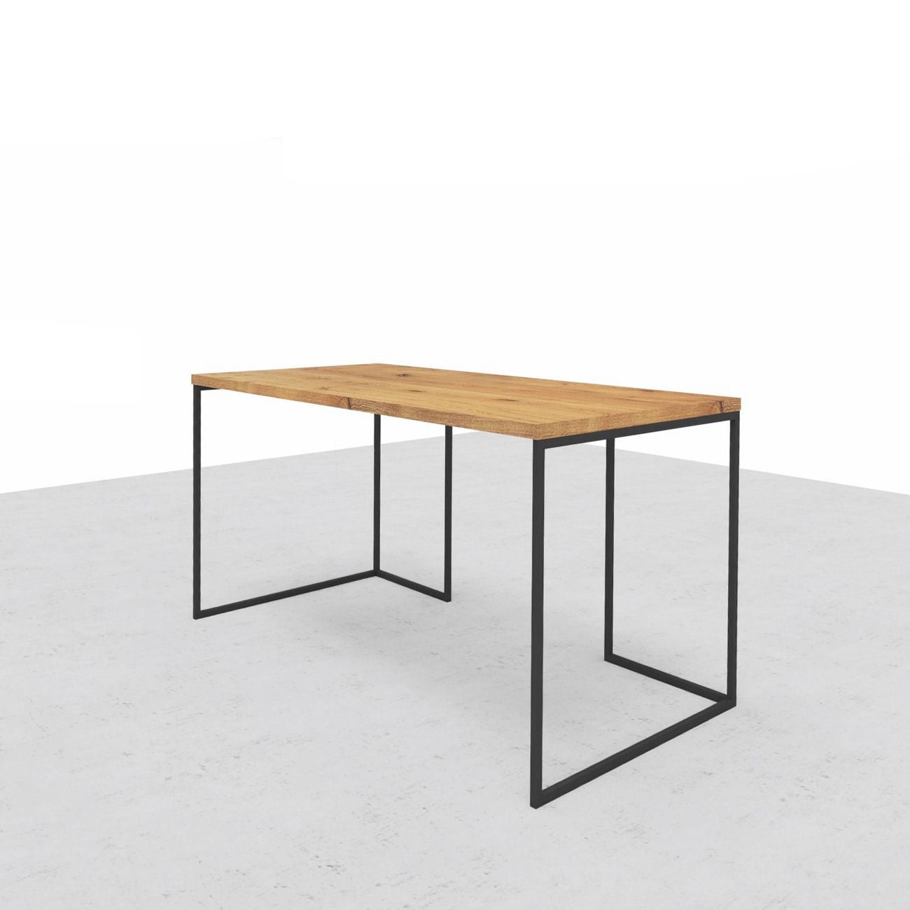 Schreibtisch Orbit - eur. Nussbaum, 140/80 cm