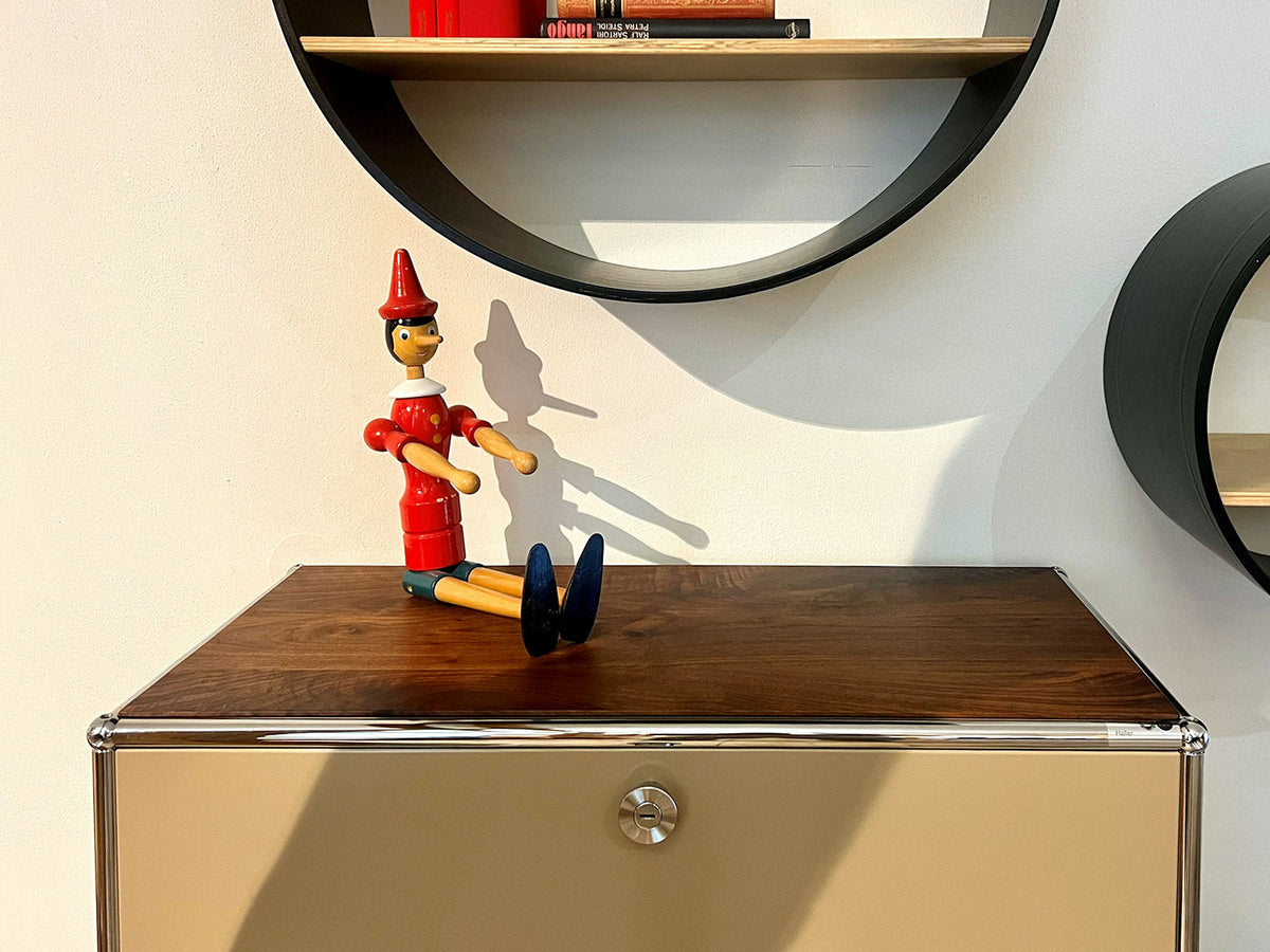Einzelelement Nussbaum - "real Wood on Top"