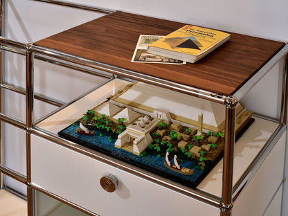 Einzelelement Nussbaum - "real Wood on Top"