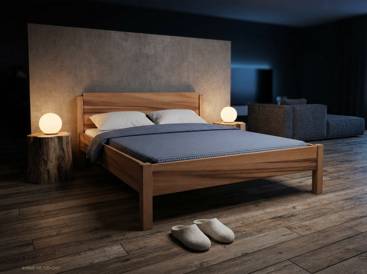 Bett Basis - Natur pur, Kollektion "Rhöner Wohnen"