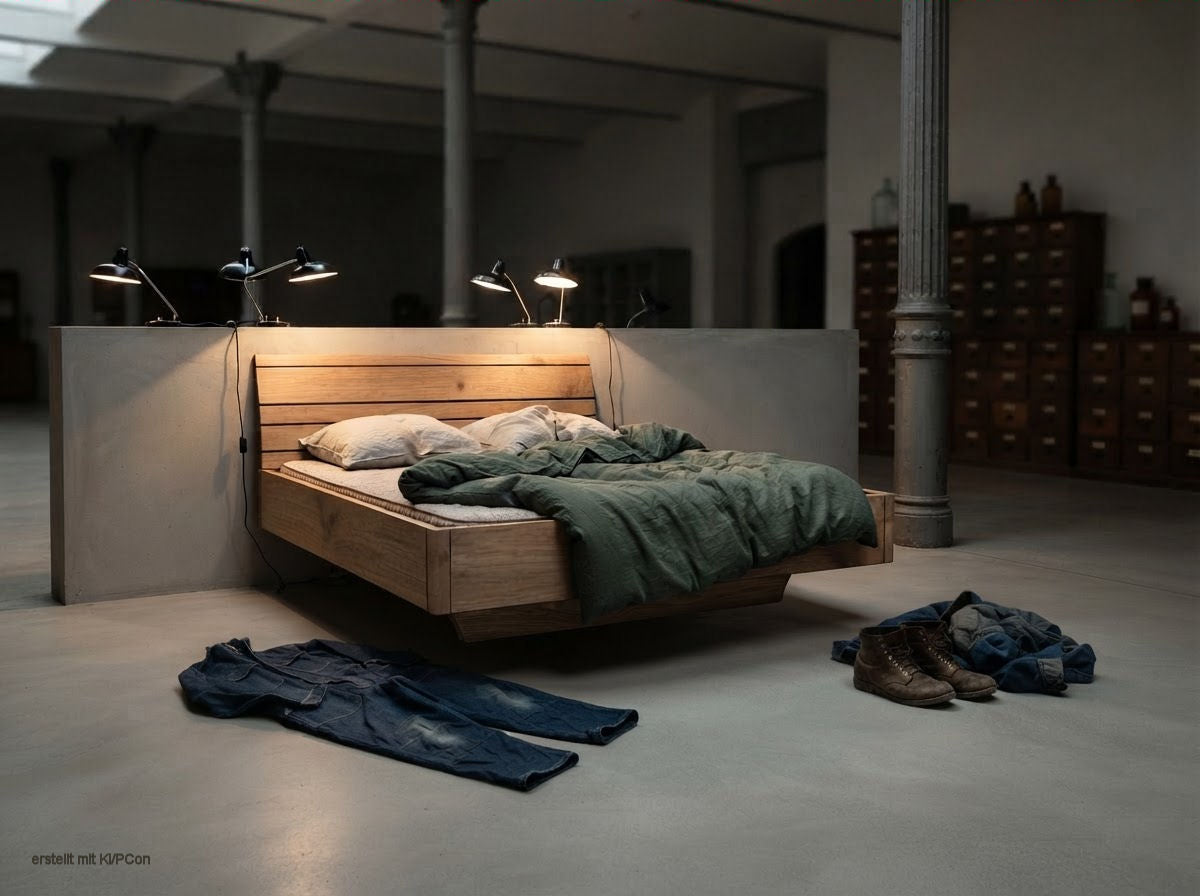 Bett Nui - Naturholz-Kollektion "Rhöner Wohnen"