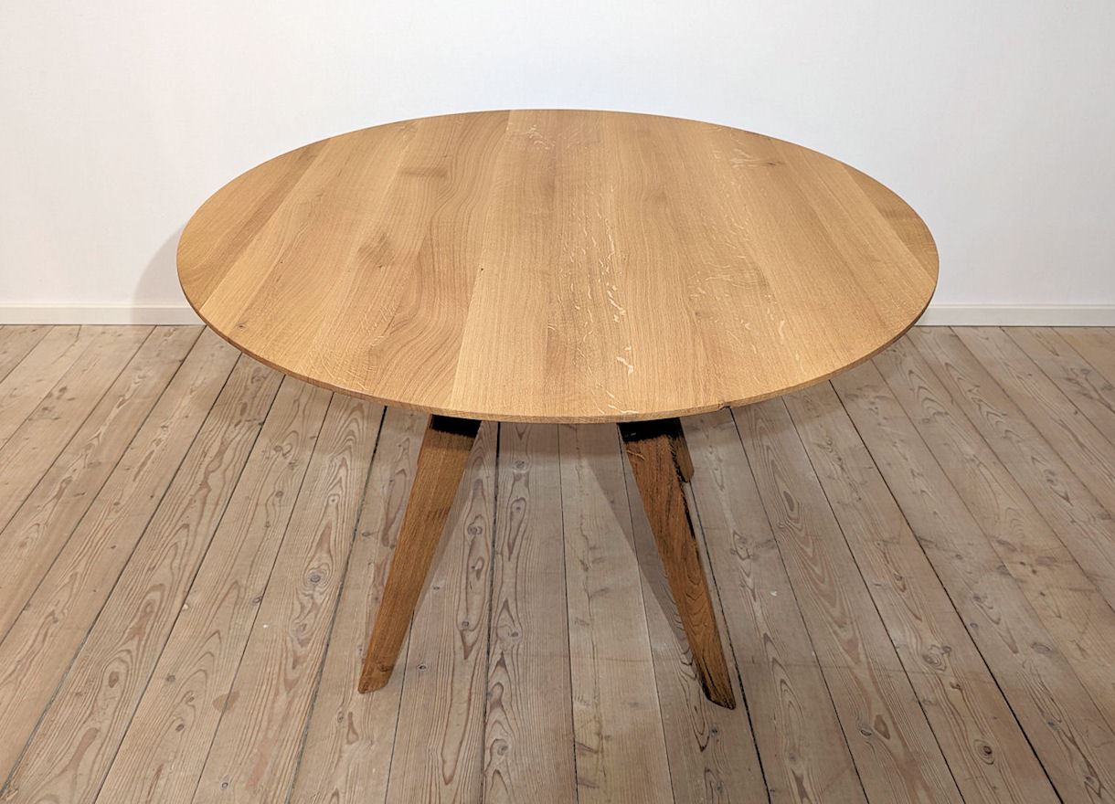 Tisch Sfer, Eiche Premium, D 130 cm