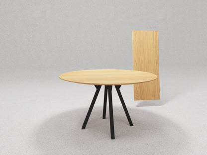 Tisch Panyo, Eiche mit Verlängerung 50 cm - Rhöner Wohnen