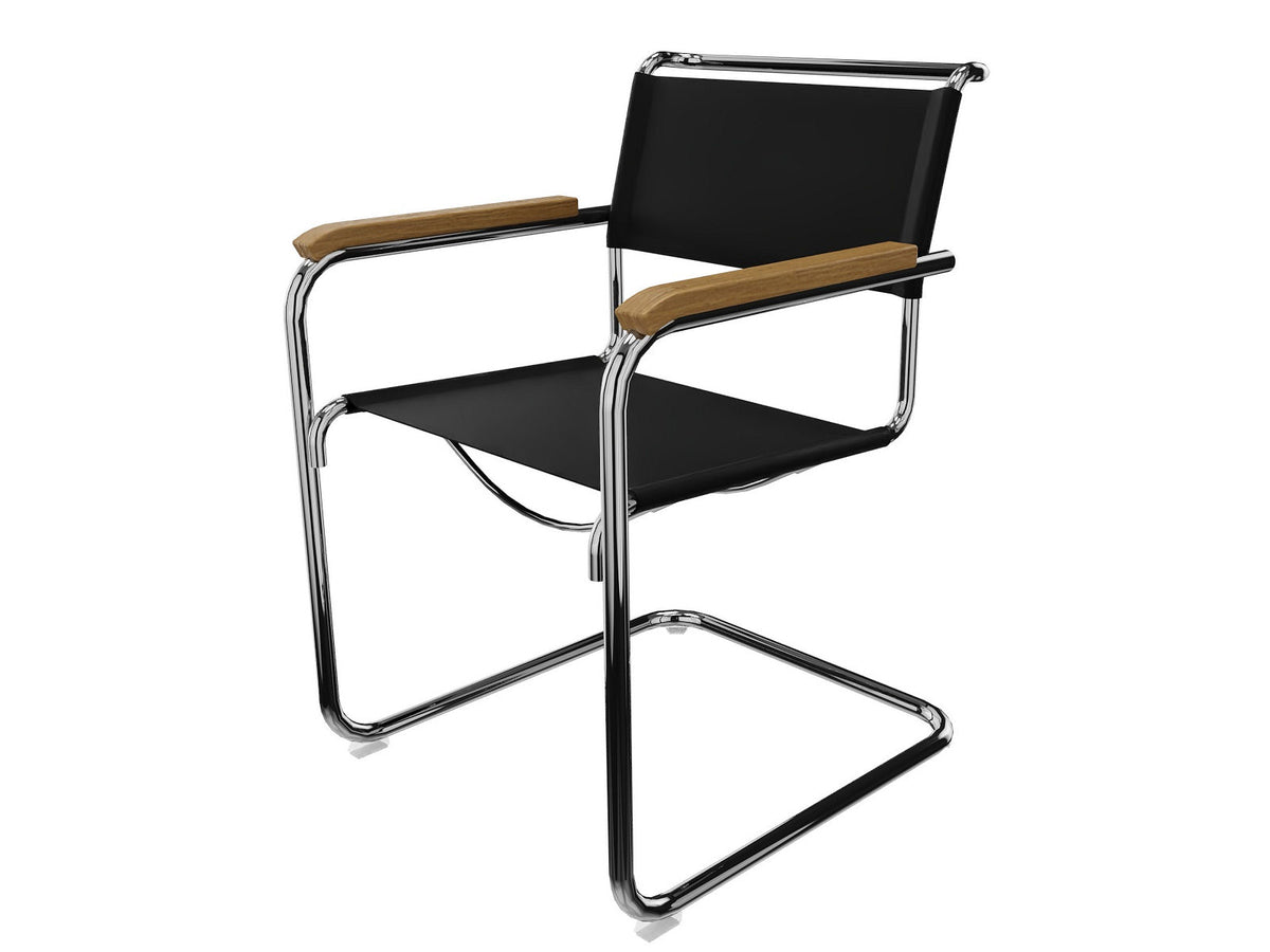 Freischwinger Thonet S 34 - Kernleder