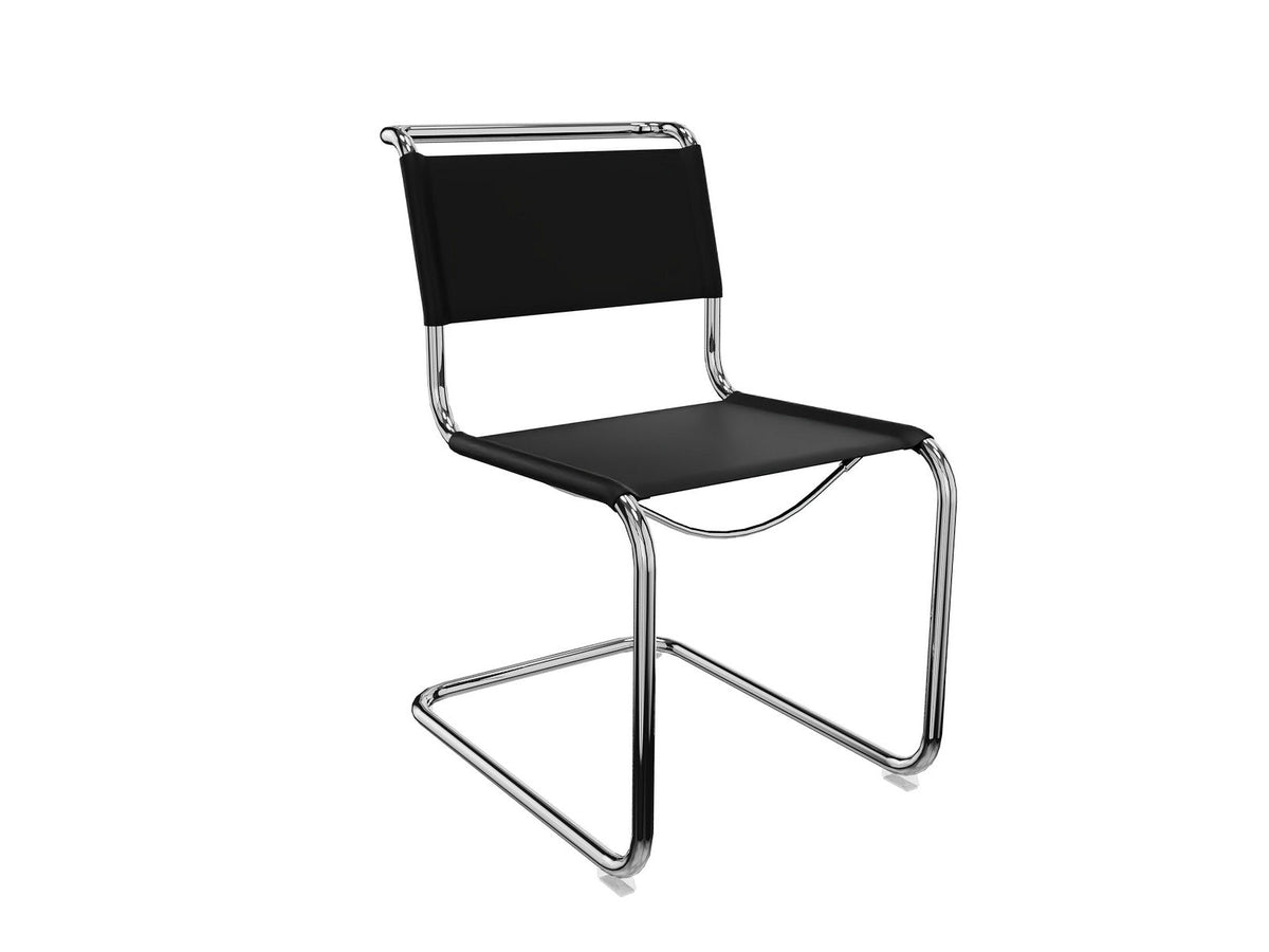 Freischwinger Thonet S 33 - Kernleder