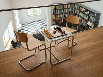 Freischwinger Thonet S 43 - Buche ohne Armlehnen