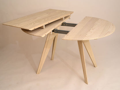 Tisch Sfer, Weißtanne, D 110 cm