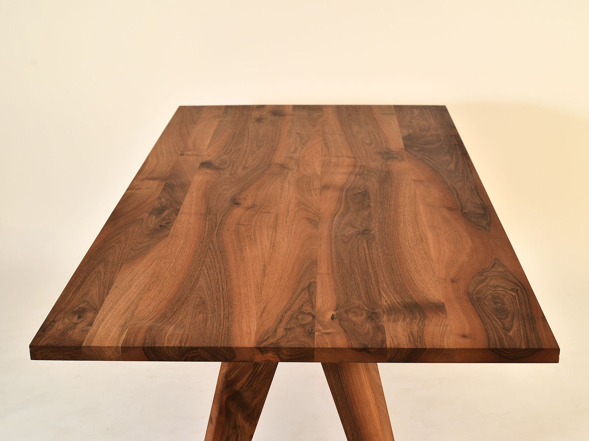 Tisch Tablo, Nussbaum, 180/90 cm - Besonderes Einzelstück