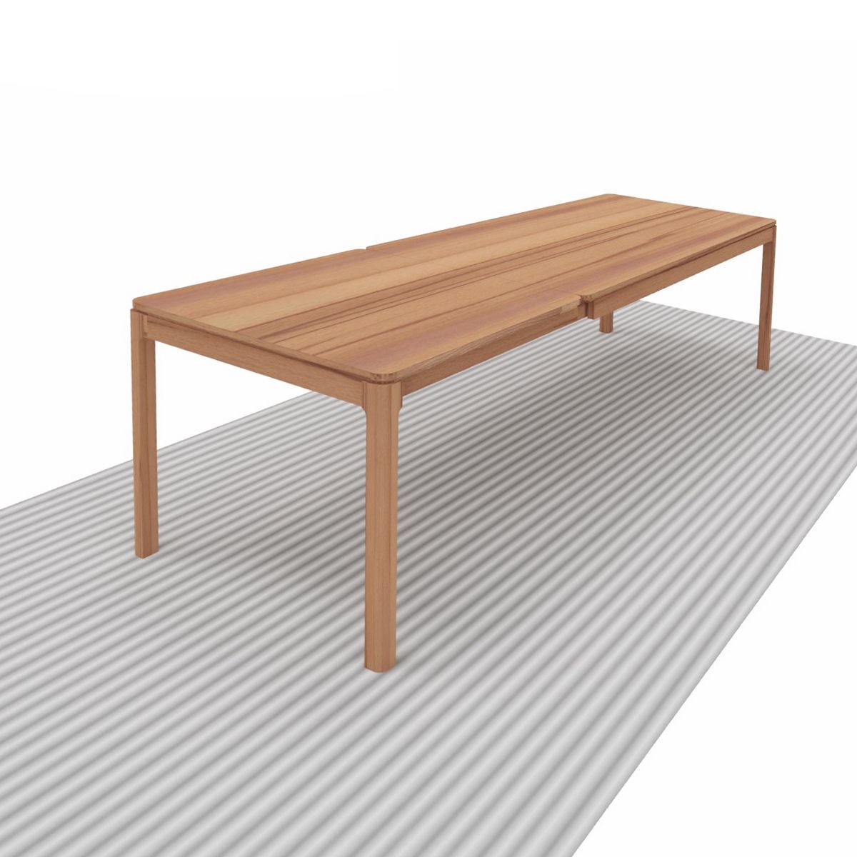Tisch Tau - Buche, 160/80 cm