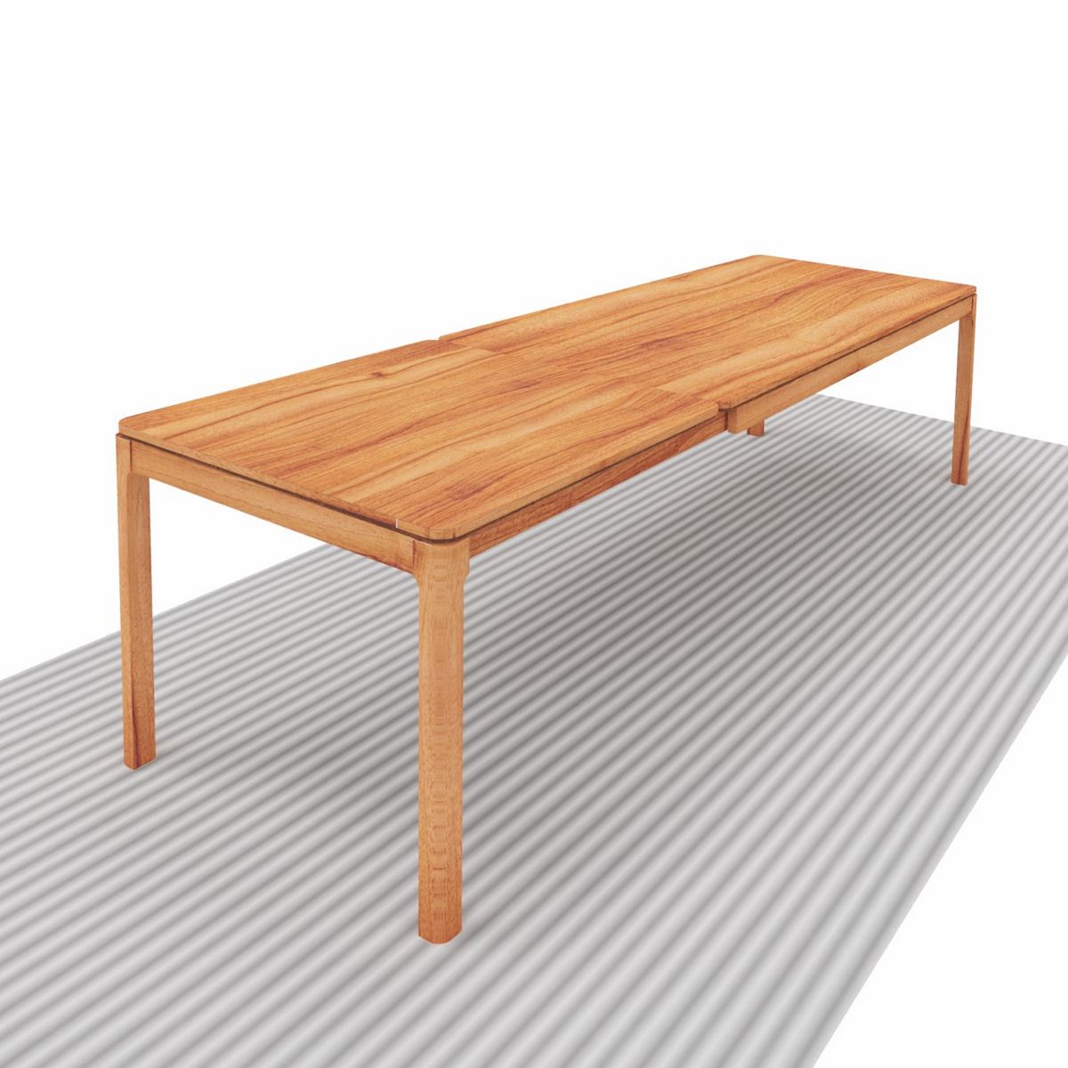 Tisch Tau - Buche, 160/80 cm