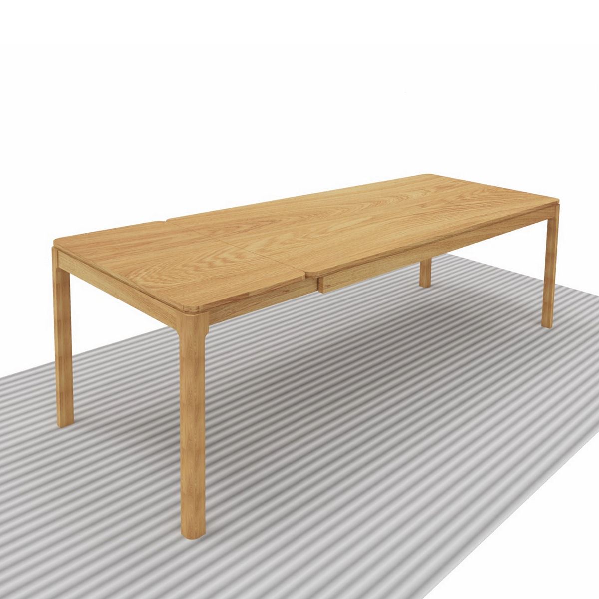 Tisch Tau - Buche, 160/80 cm