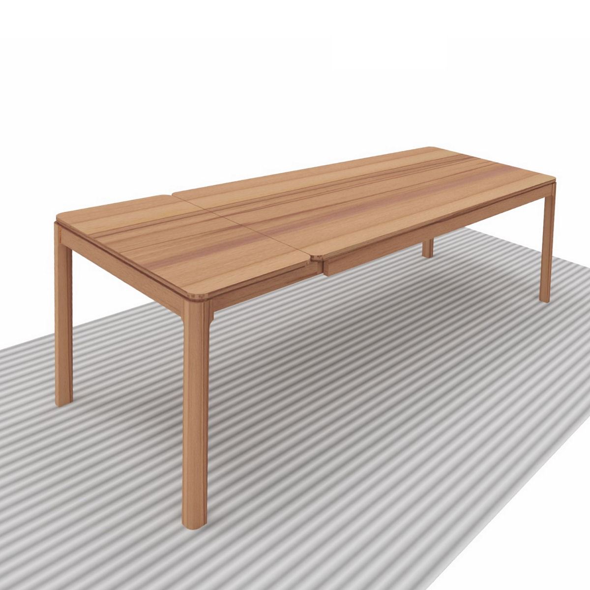 Tisch Tau - Buche, 160/80 cm