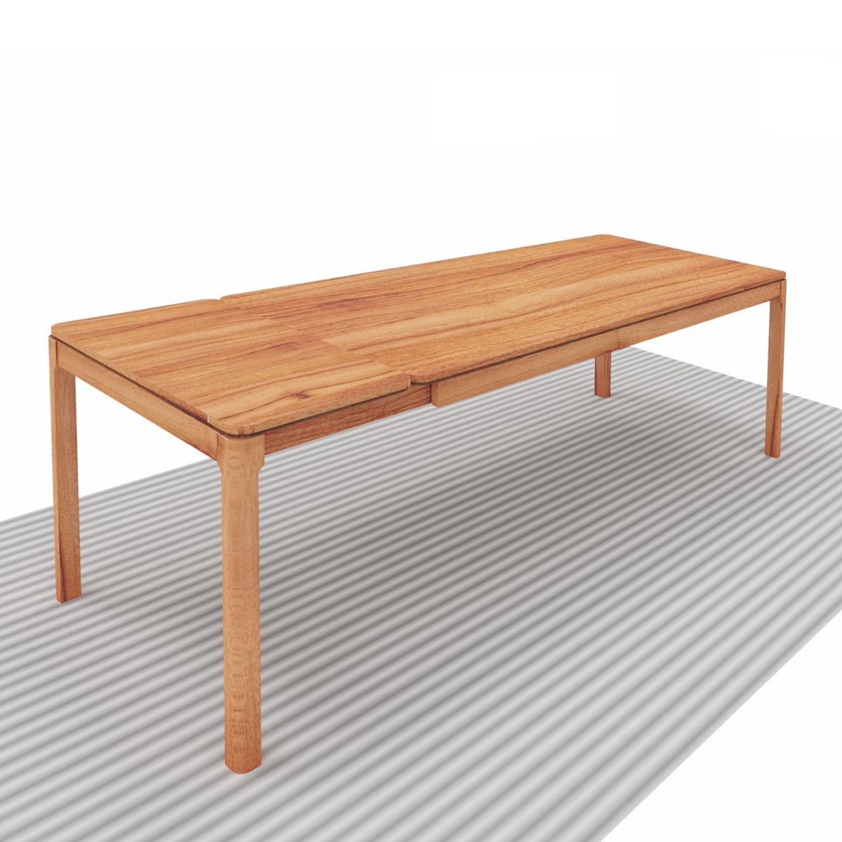 Tisch Tau - Buche, 160/80 cm