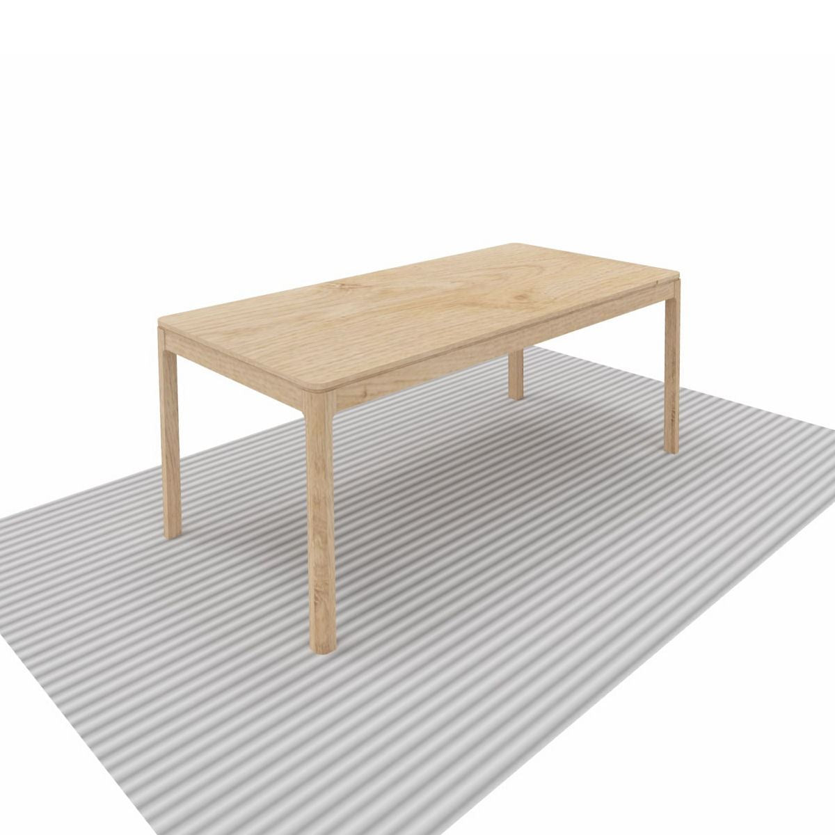 Tisch Tau - Buche, 160/80 cm