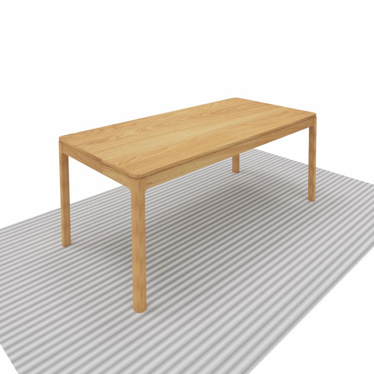 Tisch Tau - Buche, 160/80 cm