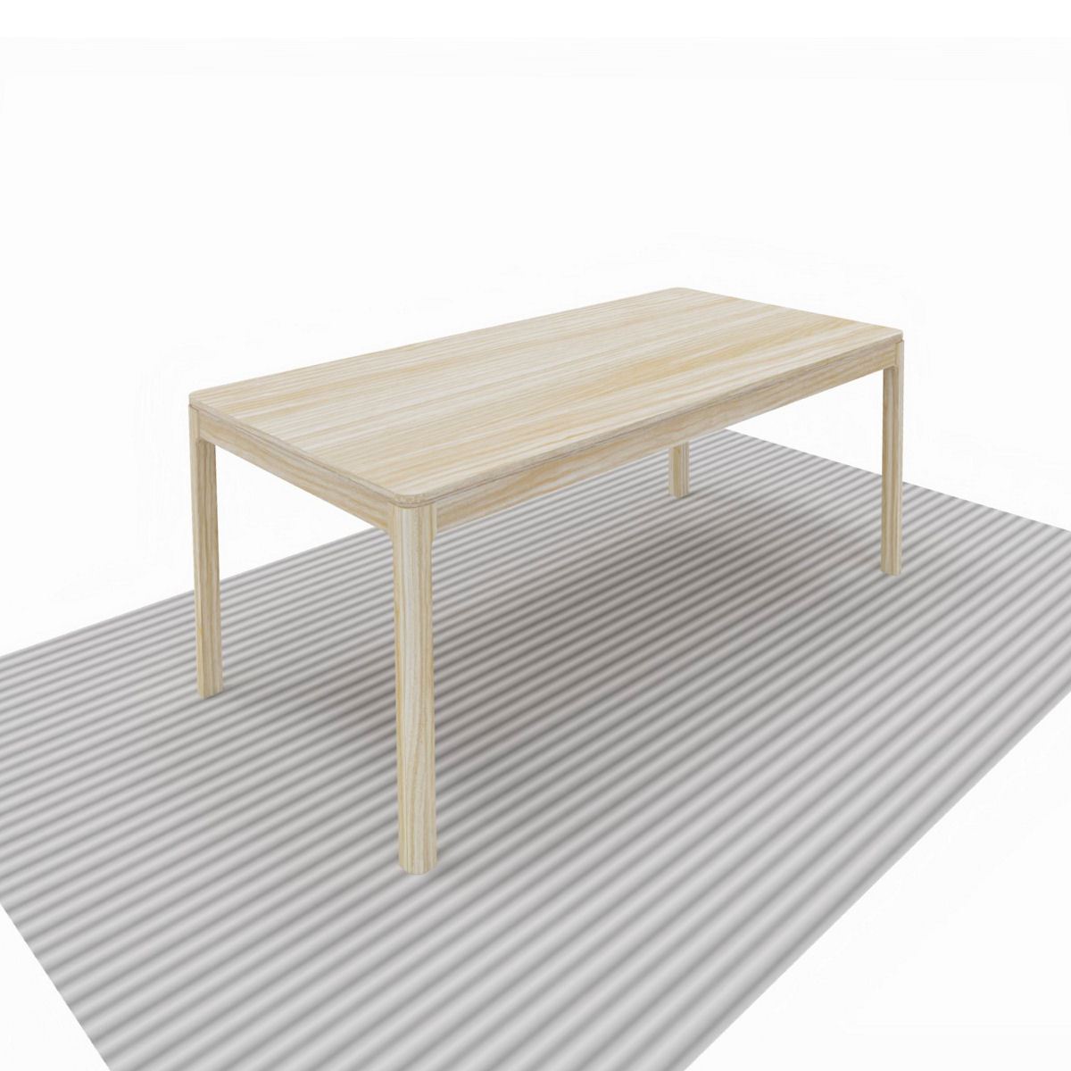 Tisch Tau - Buche, 160/80 cm