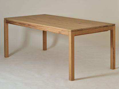 Tisch Tau, Kernbuche Weißöl, 190/93 cm - besonders günstiges Einzelstück