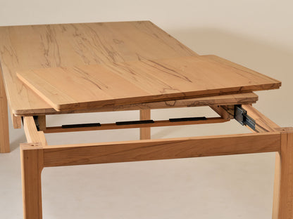 Tisch Tau, Kernbuche Weißöl, 190/93 cm - besonders günstiges Einzelstück