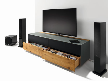 TV-Bord Home Entertainment - Kernbuche, B 160 cm