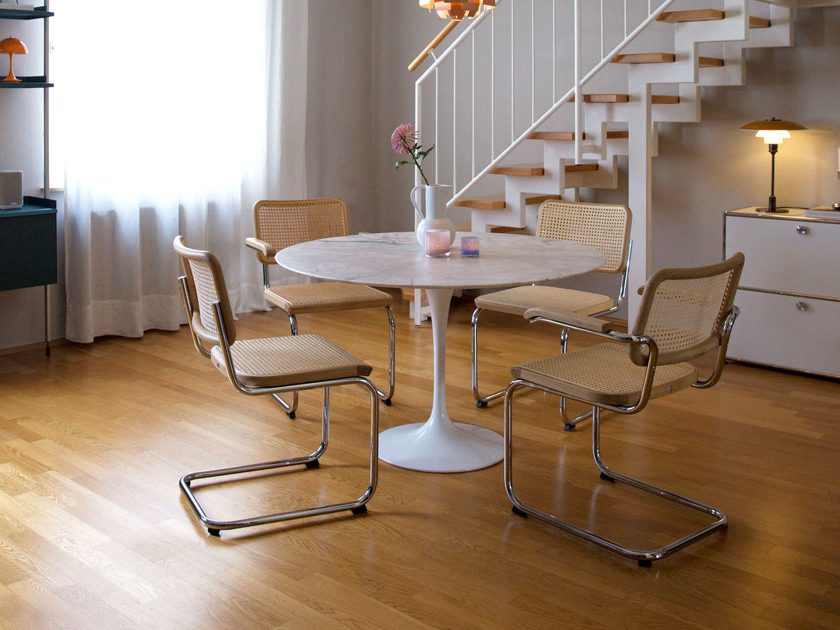 Freischwinger Thonet S 64 Eiche - mit Armlehnen