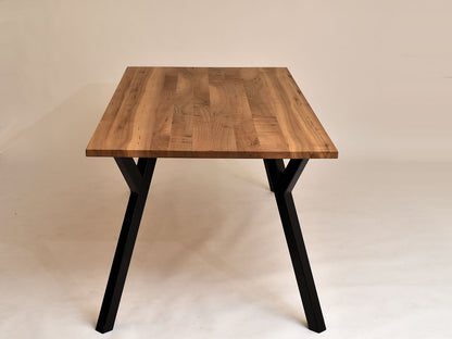 Tisch Kayo, Rüster massiv, 200/94 cm - Sonderposten