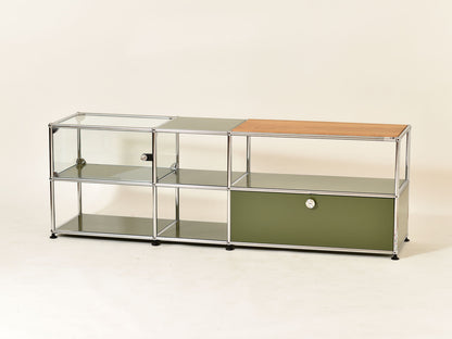 Mediaboard USM mit real Wood on Top