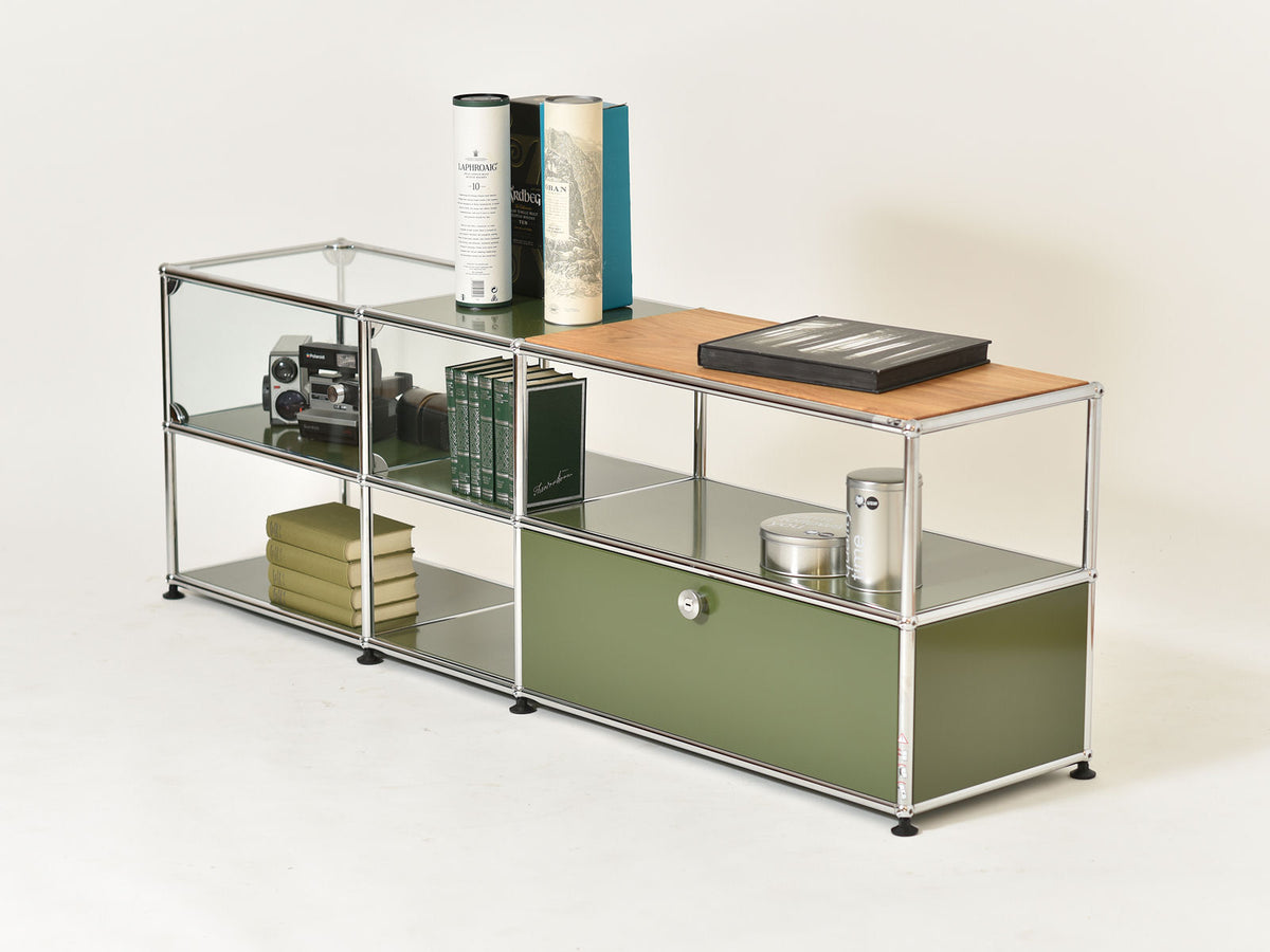 Mediaboard USM mit real Wood on Top
