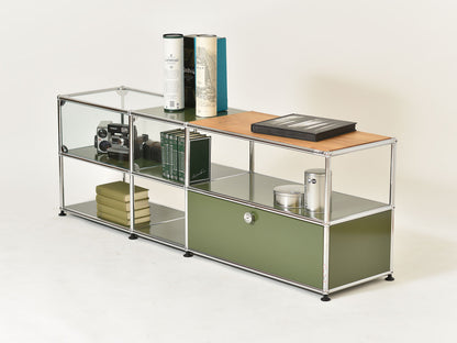 Mediaboard USM mit real Wood on Top