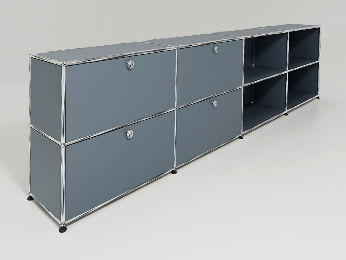 USM Haller - Sideboard mit Regal für den großen Auftritt