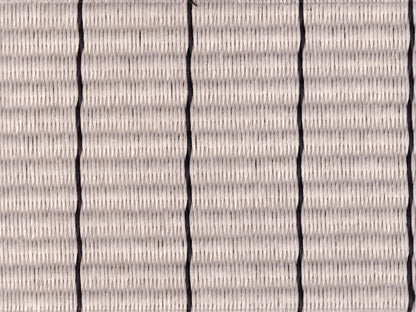 Woodnotes Teppich "Line" - 180/140 cm, Antik/Schwarz