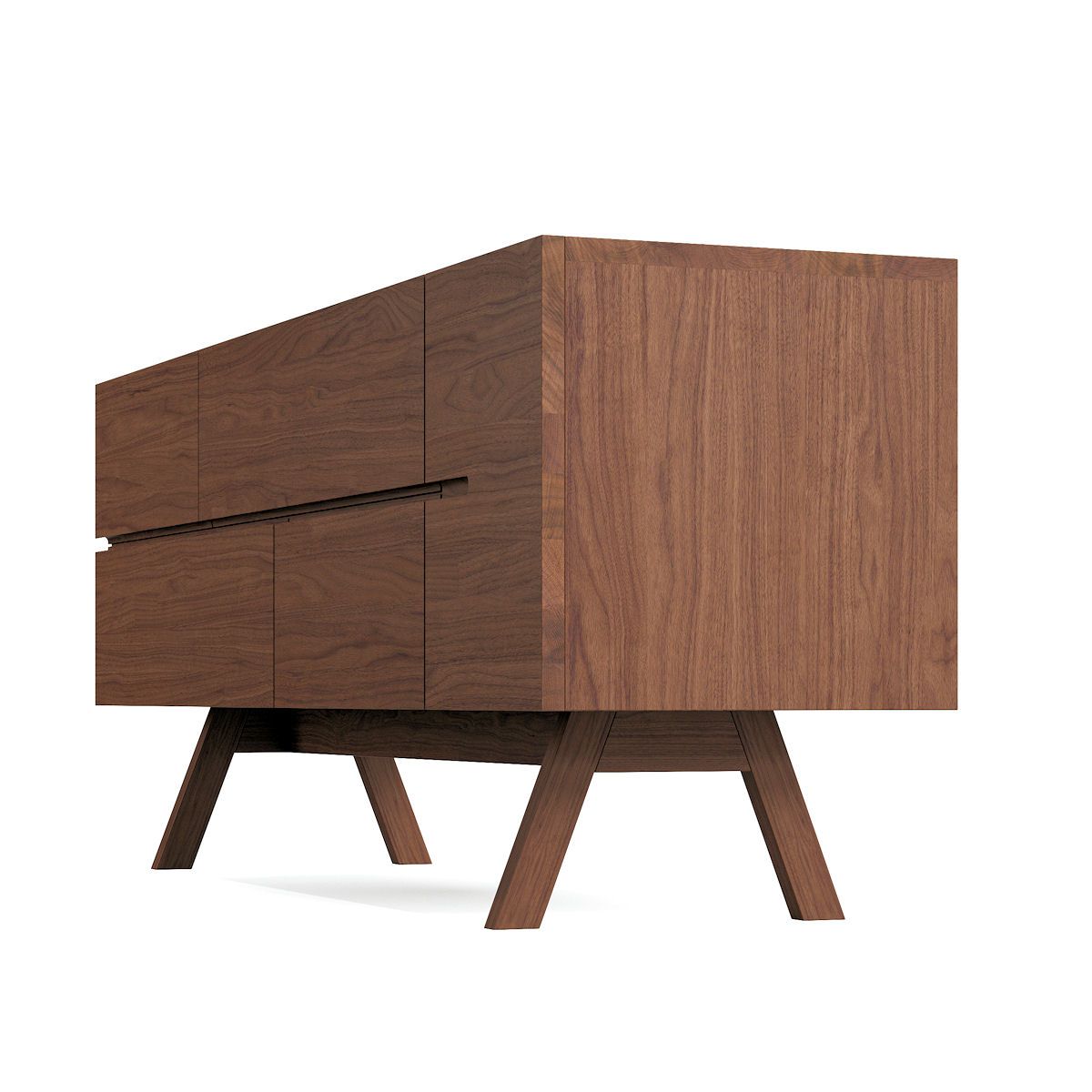 Sideboard Low Atelier - am. Nussbaum