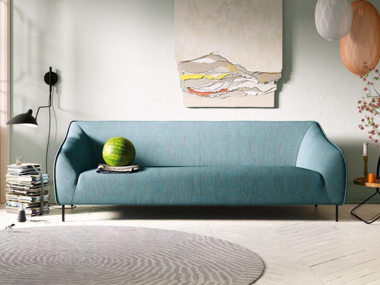 Aus einer natürlichen Form und einer klaren Linie hat Rolf Benz ein Sofa gemacht - Das Freistil 132
